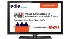 Hosted in association with E.ON Energy, edie's Mission Possible webinar will involve three speakers followed by a live audience Q&A